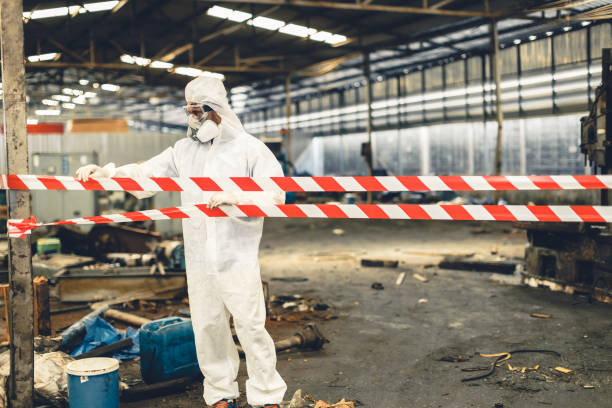 Professional Trauma Scene Cleanup technician working in Bellevue, WA